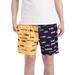 Men's Concepts Sport Purple/Gold LSU Tigers Breakthrough Knit Split Shorts