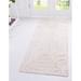 White 30 x 0.5 in Area Rug - Rosecliff Heights Braided Kittle Area Rug Cream Color Cotton | 30 W x 0.5 D in | Wayfair