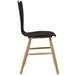 George Oliver Cascade Dining Chair Set of 2 in Black | 33.5 H x 37 W x 20.5 D in | Wayfair 74DA20EE3CC245BF8C9839856D4AC994