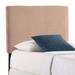 Latitude Run® Upholstered Panel Headboard Upholstered in Pink | 48.25 H x 42.5 W x 4.25 D in | Wayfair CEB6D359A1A247DE9B826D6CA961E0DC