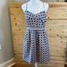 J. Crew Dresses | J Crew Spaghetti Strap Sweat Heart Neckline Turquoise/Pink Sundress Size 4 | Color: Pink/White | Size: 4