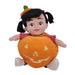 Disney Holiday | Disney Pixar Monster's Inc Flocked Pumpkin Boo Laughing Doll Htf | Color: Orange | Size: 12"