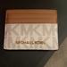 Michael Kors Bags | Micheal Kors Lg Card Holder | Color: Brown/White | Size: Os