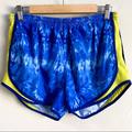 Nike Shorts | Nike Blue Water Tie-Dye Print Dri-Fit Shorts | Color: Blue/Green | Size: M