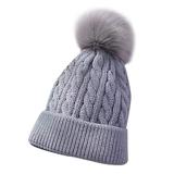 Winter Hat Soft Warm Knit Winter With Hood Cap