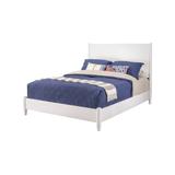 Flynn California King Platform Bed in White - Alpine Furniture 766-W-07CK