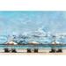 Highland Dunes Painted Beach Umbrellas - Wrapped Canvas Painting Canvas | 12 H x 18 W x 1.25 D in | Wayfair 94B2B5B0587C4EEEA2DF4CDF3643A001