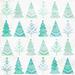 The Holiday Aisle® Christmas Trees - Wrapped Canvas Graphic Art Canvas | 12 H x 12 W x 1.25 D in | Wayfair 677E3922D8534DB2B838AEE917BCC425