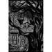 The Holiday Aisle® Halloween House - Wrapped Canvas Graphic Art Metal | 48 H x 32 W x 1.25 D in | Wayfair C800576DA0CB4D43AB292A881DE1716B