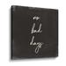 Trinx My Home Inspiration II - Picture Frame Textual Art on Canvas in Black/White | 10 H x 10 W x 2 D in | Wayfair 4B06AF895ECD4228B42491F61C19A1D4