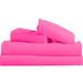 Ebern Designs Kovary Sheet Set Microfiber/Polyester in Pink | 80 H x 78 W in | Wayfair CA0058713B5F4CD696B8113A214BC3EB