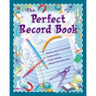 Carson Dellosa Instructional Fair The Perfect Record Book Recordplan Book X