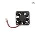 1/2pcs Laptop Mini 40mm x 10mm with 2-pin 7 Blade DC Brushless Fan Cooling Cooler 4010 12V Mini Computer Fans 1PC