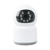 Holiday Savings 2022! Feltree Smart Security Camera 1080p HD Camera 2.4GHz WIFI With Night Vision 2-Way Audio Motion Detection Cloud & SD Card Storage Wifi Camera White