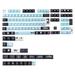 YOUNGNA 134 Keys PBT Dye Sublimation Keycaps for Mechanical Gaming Keyboard MX Switches