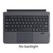 ZUARFY Ultra-thin Trackpad Wireless Bluetooth-compatible Keyboard For Microsoft- Surface Go/Go 2 With Backlight