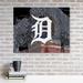 Detroit Tigers Stretched 20" x 24" Canvas Giclee Print - Designed by Artist Maz Adams