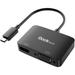 4K@60Hz USB C to HDMI VGA Adapter - Type C Video Adapter for MacBook iPad Chromebook