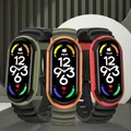 Mi Band 8 7 6 5 Bracelet pour Xiaomi Mi Band 7 NFC Global Smartwatch Silicone Sport Bracelet Mi