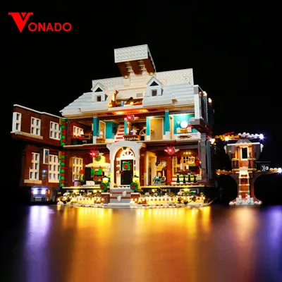 Vonado-Ensemble d'éclairage LED pour blocs de construction de maison kit de lampe accessoires de