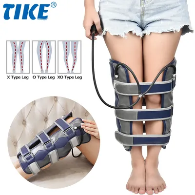 TIKE-Ceinture de jambe de type O efficace jambe de type X jambes courbées genou valgum bande de
