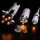 Lumière Led pour blocs de construction du véhicule de lancement Apollo Saturn V 21309 lumière avec