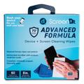 Screendr Device And Screen Cleaning Wipes Includes 60 White Wipes And 8 Microfiber Cloth 6 X 5 | Bundle of 2 Each