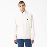 Dickies Men's Port Allen Fleece Pullover - White Size S (TWR29)