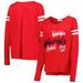 Women's Touch Red Washington Nationals Free Agent Long Sleeve T-Shirt