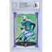 Jarvis Landry Miami Dolphins Autographed 2014 Topps Chrome Purple Refractor #177 Beckett Fanatics Witnessed Authenticated Rookie Card