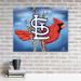 St. Louis Cardinals Stretched 20" x 24" Canvas Giclee Print - Designed by Artist Maz Adams
