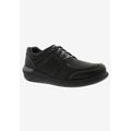 Men's Miles Casual Shoes by Drew in Black Nubuck Leather (Size 9 1/2 6E)