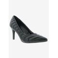 Wide Width Women's Ames Pump by Bellini in Black Smooth (Size 13 W)