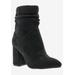 Women's Carson Bootie by Bellini in Black Microsuede (Size 9 M)