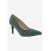 Women's Ames Pump by Bellini in Green Smooth (Size 8 1/2 M)