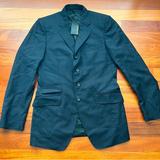 Burberry Suits & Blazers | Mens Burberry 100% Virgin Wool 4 Button Blazer Size 50 New! | Color: Blue | Size: 50r