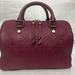 Louis Vuitton Bags | Like New Louis Vuitton Lv Women's Handbag M40764 Speedy Bandouliere 25 Wine Red | Color: Purple/Red | Size: Os