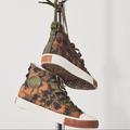 Converse Shoes | Converse Chuck Taylor All Star High Top Sneaker Field Surplus Egret Womens 8.5 | Color: Brown/Green | Size: 8.5