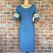 Lularoe Dresses | Lularoe Julia Dress Small Fits 4-6 Nwt! | Color: Blue/Yellow | Size: S