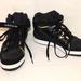 Adidas Shoes | Adidas Black & Gold High Top Sneaker Trefoil Size 8 | Color: Black/Gold | Size: 8