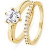 FAVS Damenring 925er Silber 54 Damen
