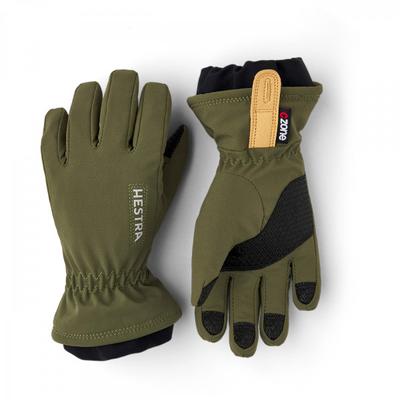 Hestra - Kid's Czone Pluto 5 Finger - Handschuhe Gr 4 oliv Image