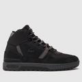 Lacoste t-clip wntr mid trainers in black