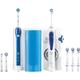 Mundpflege-Center Reinigungssystem "OxyJet / Oral B Pro 2000 ", 4 Düsen, 3 Aufsteckbürsten