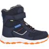 Winterboots ZIGZAG "Balful WP", Damen, Gr. 31, blau (blau, orange), Synthetik, Textil, sportlich, Schuhe, Snowboots, Winterstiefel, Winterschuhe, wasserdicht und gefüttert