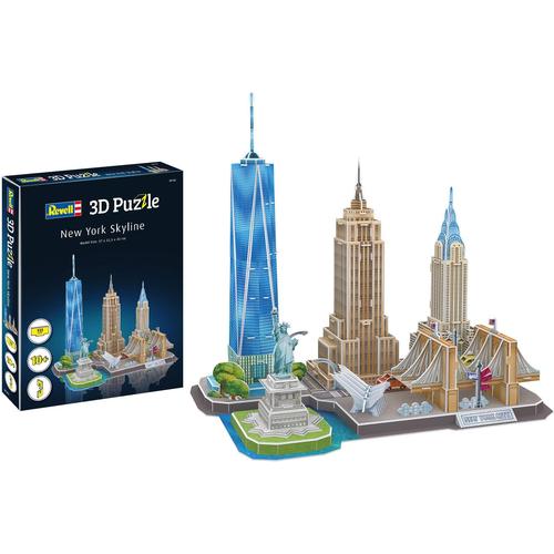 3D-Puzzle REVELL ""New York Skyline"" Puzzles bunt Kinder