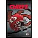 Kansas City Chiefs - Helmet 16 Laminated & Framed Poster Print (22 x 34)