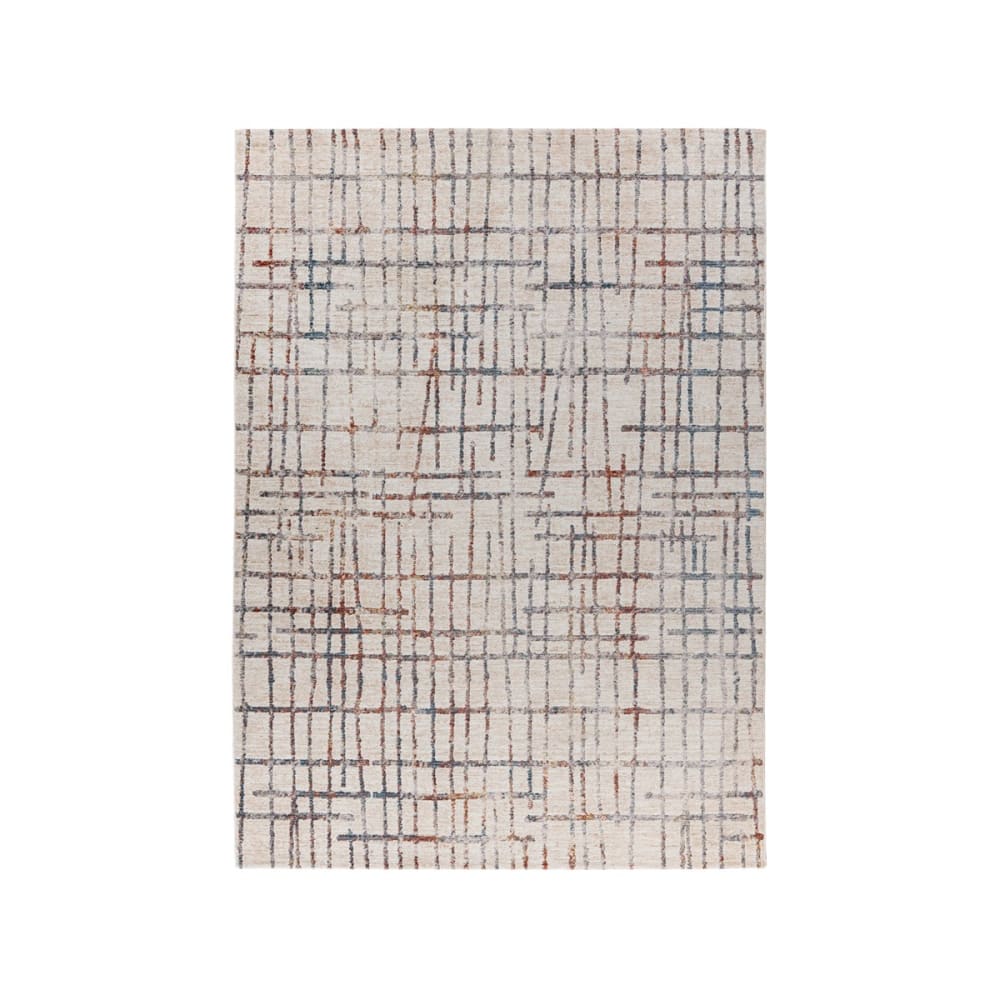 Tapis de salon moderne beige 120x170 cm