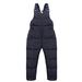 URMAGIC URMAGIC 6M-4T Baby Boy Girl Winter Warm Snow Pants Bib Puffer Overall Jumpsuit Down Skiing Pants