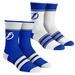 Youth Rock Em Socks Tampa Bay Lightning Multi-Stripe 2-Pack Team Crew Sock Set